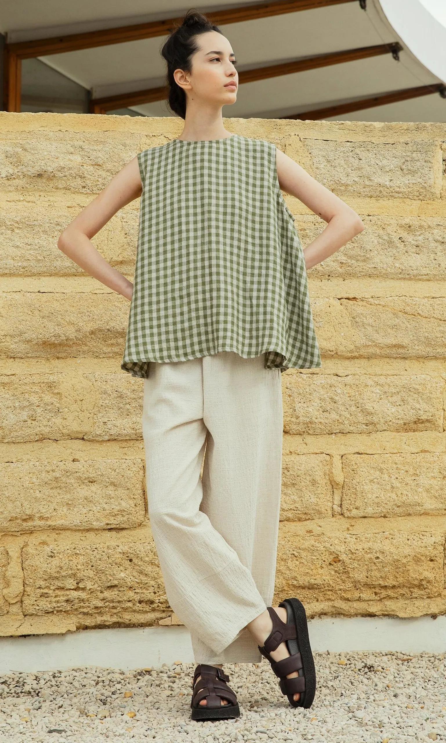 Serena Top - Olive>Plümo Studio Online
