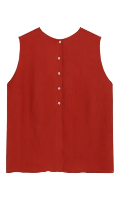 Serena Top - Tomato Red><noscript><img width=