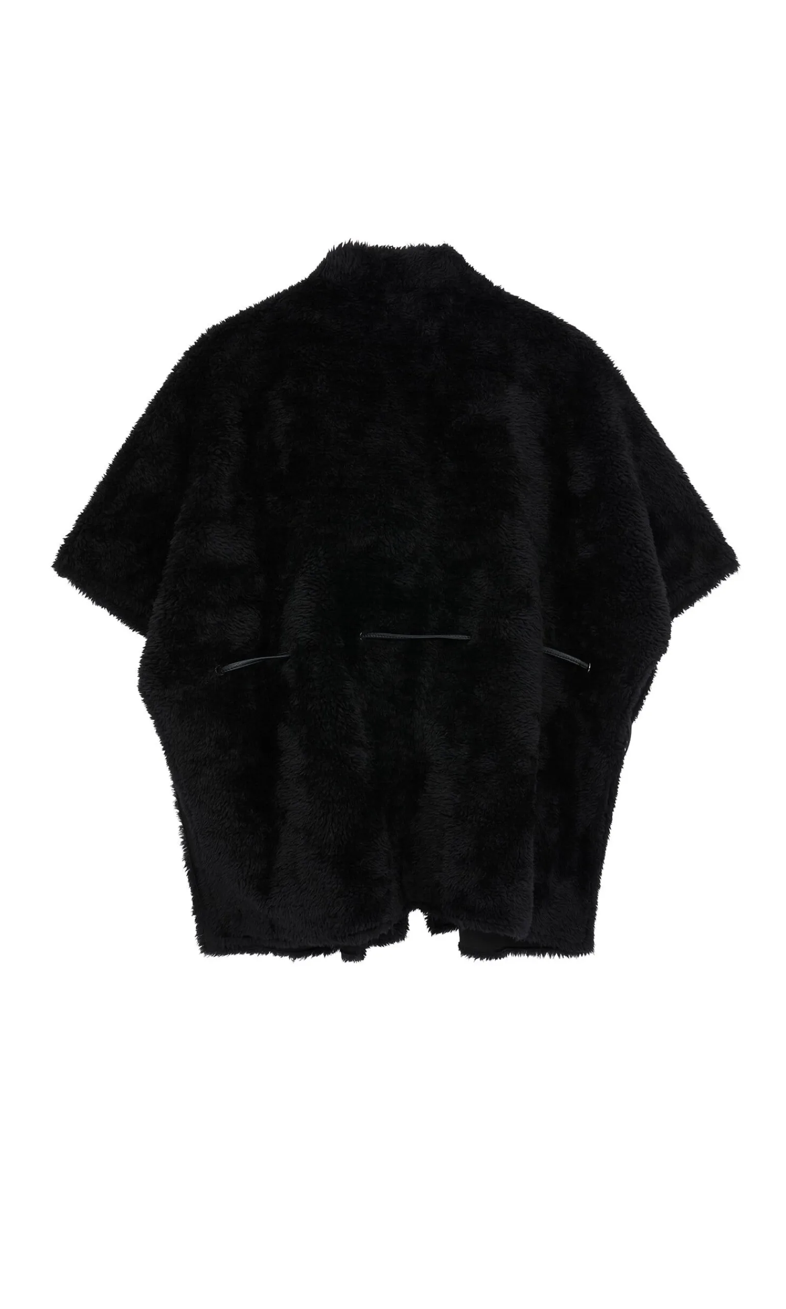Shearling Cape - Black>Plümo Hot