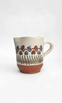 Short Glazed Jug - Ecru>Plümo Outlet