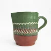 Short Glazed Jug - Moss Green>Plümo Outlet