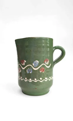 Tall Glazed Jug - Moss Green>Plümo Discount