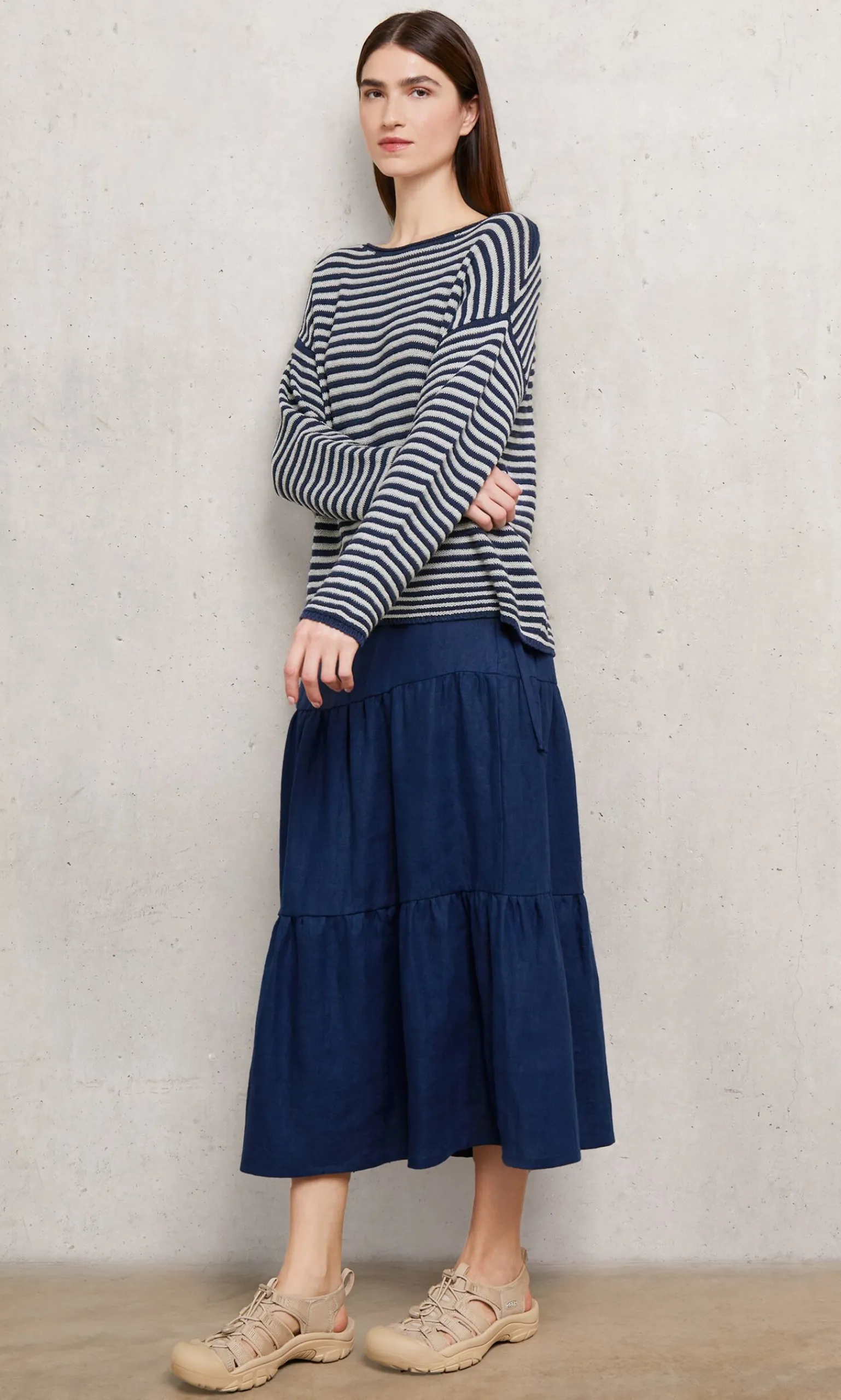 Tibber Stripe Jumper>Plümo Sale