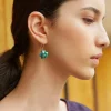 Turquoise Cluster Earrings>Plümo Discount