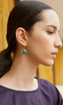 Turquoise Cluster Earrings>Plümo Discount