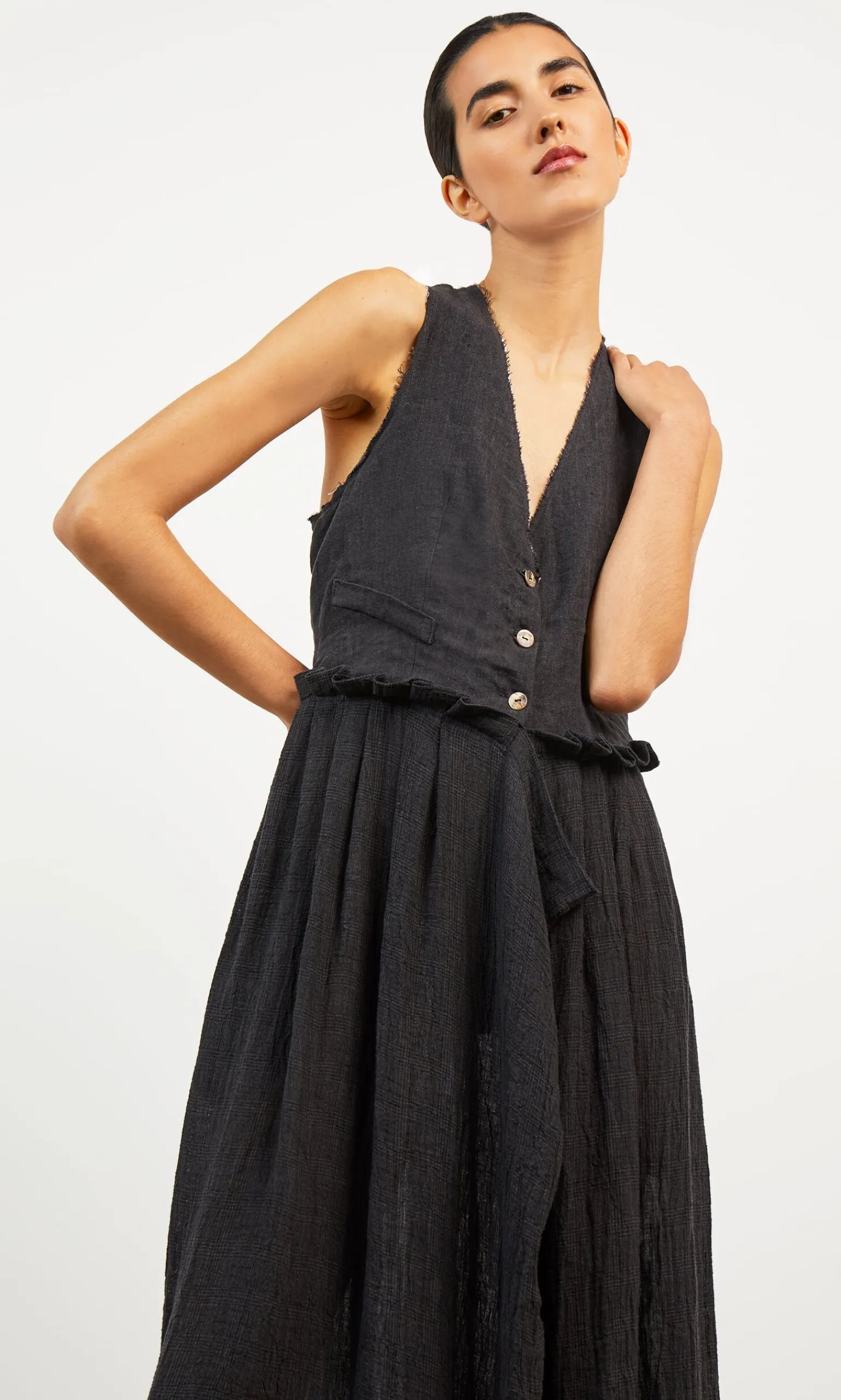 Waistcoat Dress>Neirami Online
