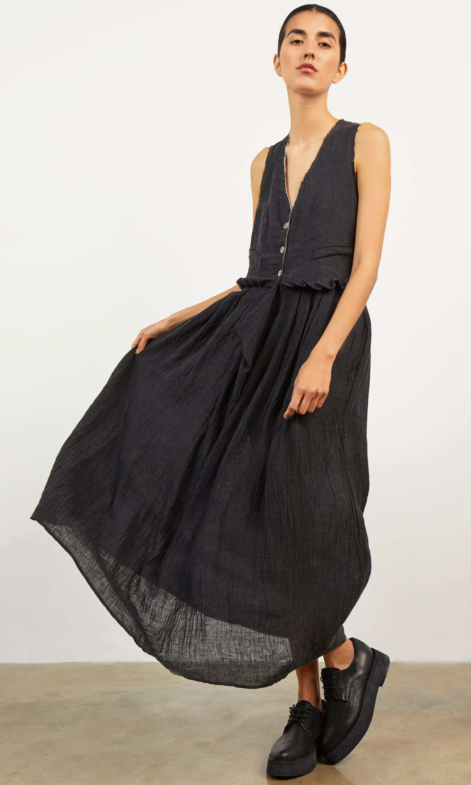 Waistcoat Dress>Neirami Online