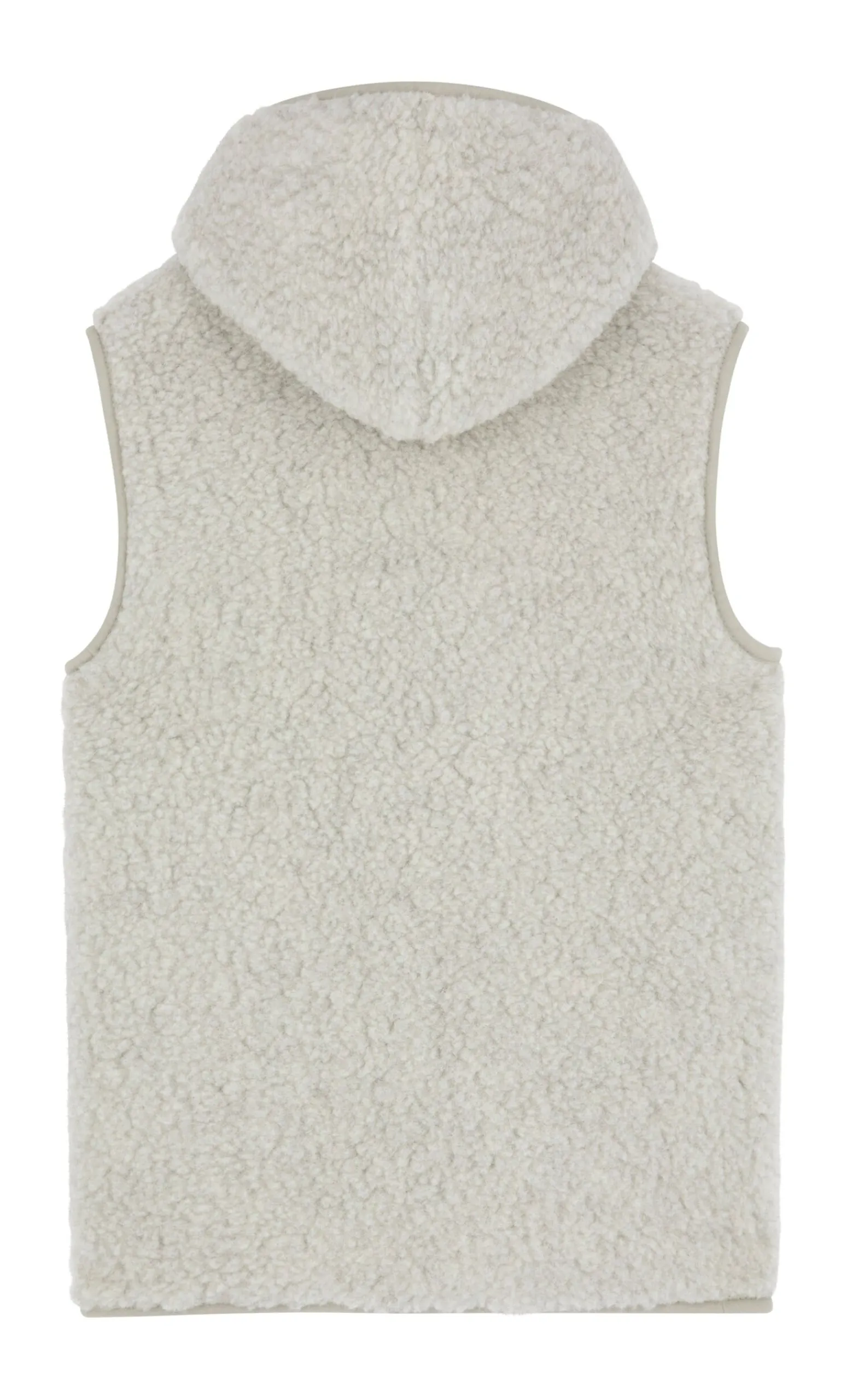 Wool Gilet - Light Grey>Plümo Online