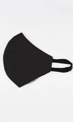 Xl Size Organic Linen Mask - Black>Plümo Discount