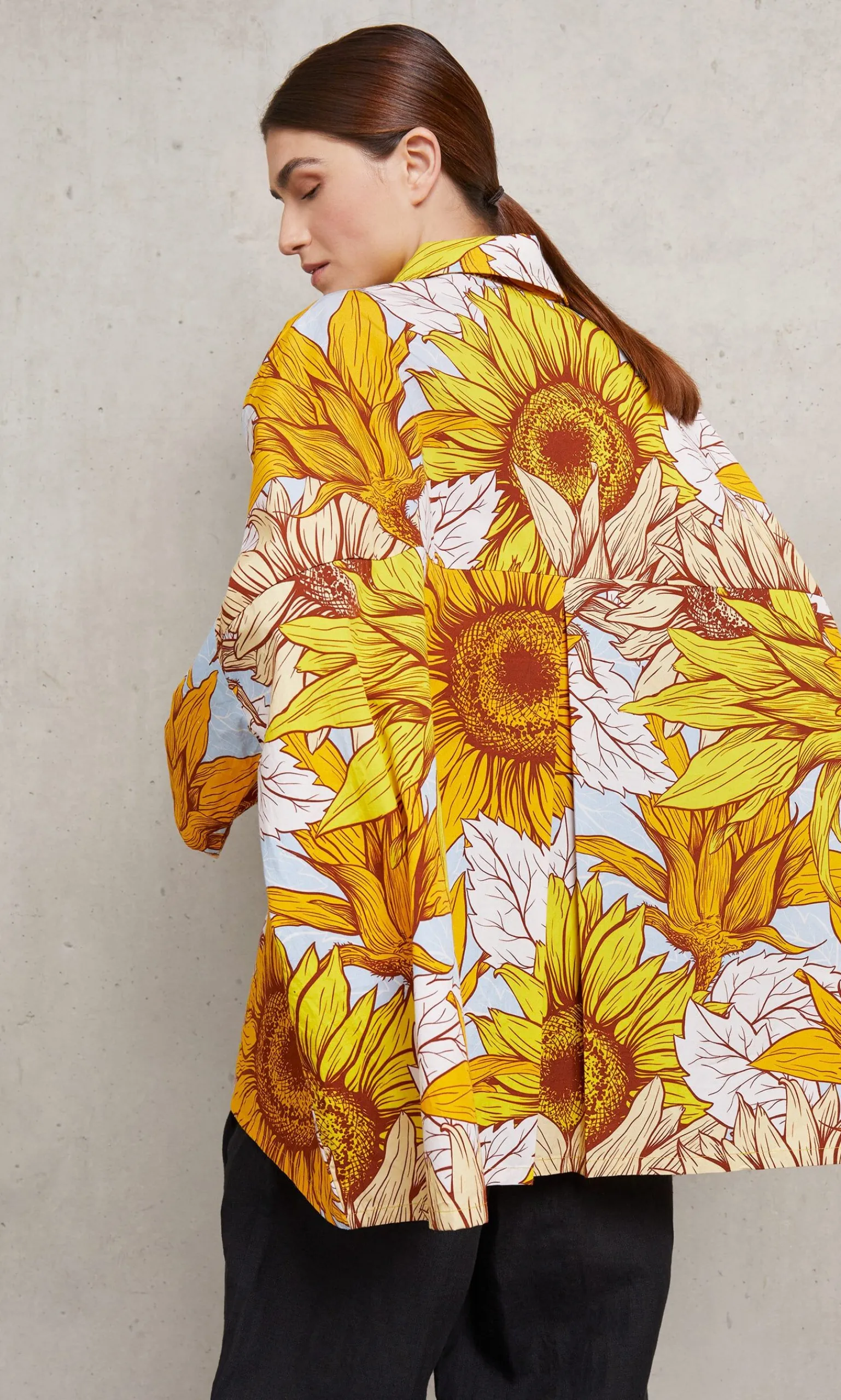 Yellow Sunflower Shirt>Plümo Best