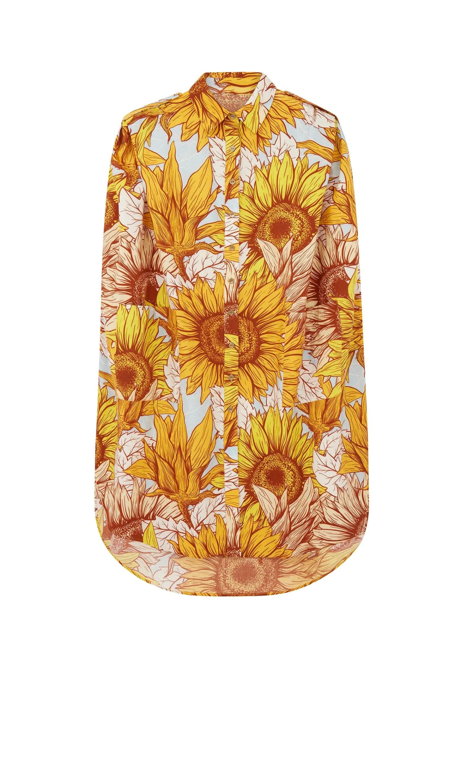 Yellow Sunflower Shirt>Plümo Best